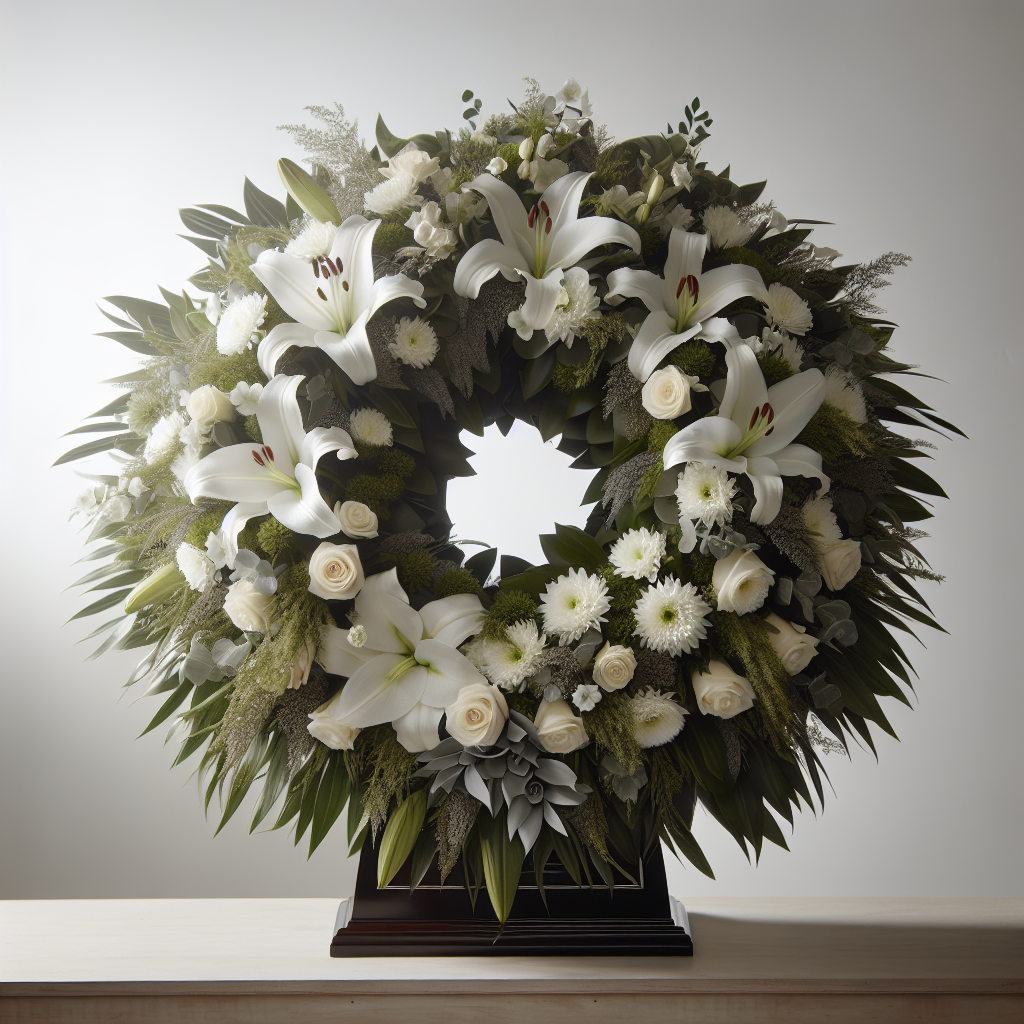 Wiązanki i wieńce pogrzebowe